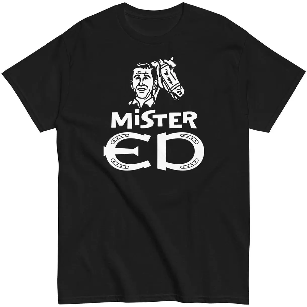 Mister ED Vintage TV Show Graphic Tee Shirt Unisex classic tee V
