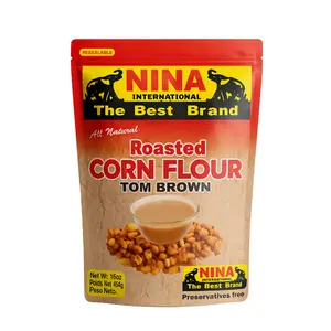 Nina International Roasted Tom Brown Corn Flour - 16oz Versatile Baking Flour