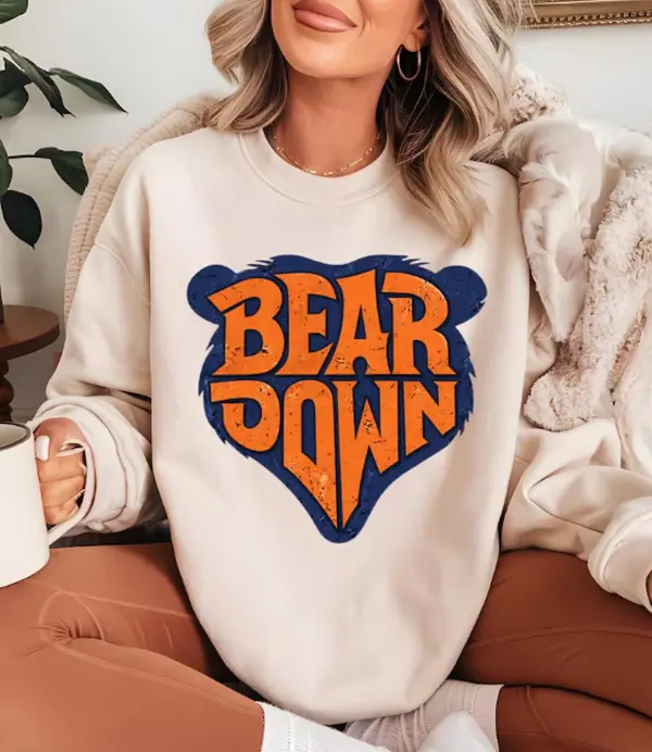 Bear Mascot T-shirt, Chicago Fan Gift, Chicago Sweatshirt , Game Day