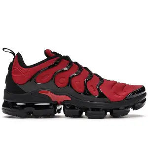 Nike Men's Air VaporMax Plus University Red Black Running Shoes, from StockX