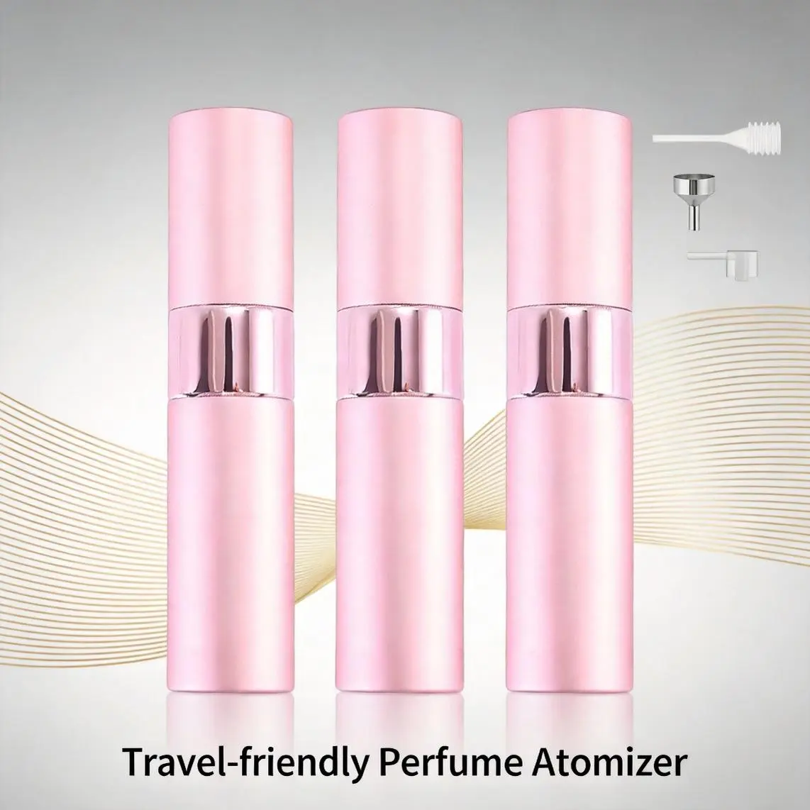 8ml Portable Aluminum Perfume Spray Bottle Rotating Refillable Mini Travel Perfume Atomizer for Women Men Essential Oil Dispenser Adjustable Speed Display Stand shoe cabinet storage tiktokshopspringglowup,summervibes Boho Stuffed Animal Wall Organizer