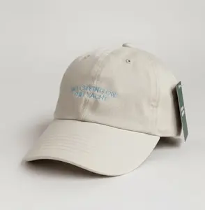 Premium No Crying On The Yacht Embroidered Hat 100 Percent Cotton Twill Statement Style Adjustable