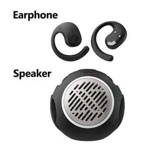 AKLLCCR In-Ear Sports Headphones, HiFi 120dB, 3D Surround, Neck-hanging Anti-Lost, IPX5 Waterproof and Non-slip, Breathing Light Design, 95g Ultra-lightweight Suitable for Camping, Cycling and Music