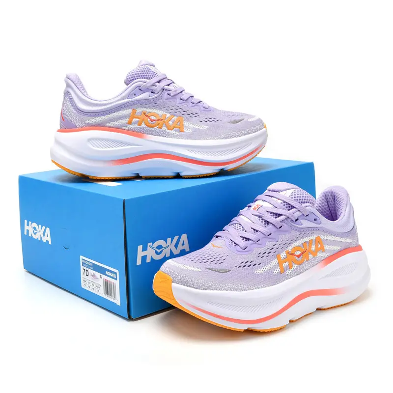 Pale Purple Breathable Mesh Rebound Casual Footwear, Resilient Midsole Absorbs Walking Shock to ease foot achiness when shopping and jogging