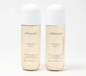 philosophy 8oz fragrance hair and body mist duo