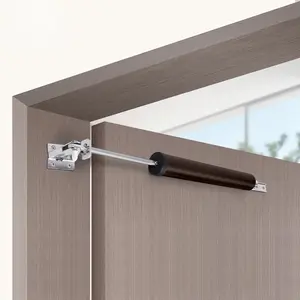90° Automatic Door Closer Soft Close with Positioning Stop Buffer Adjustment - Perfect for Furniture Hardware