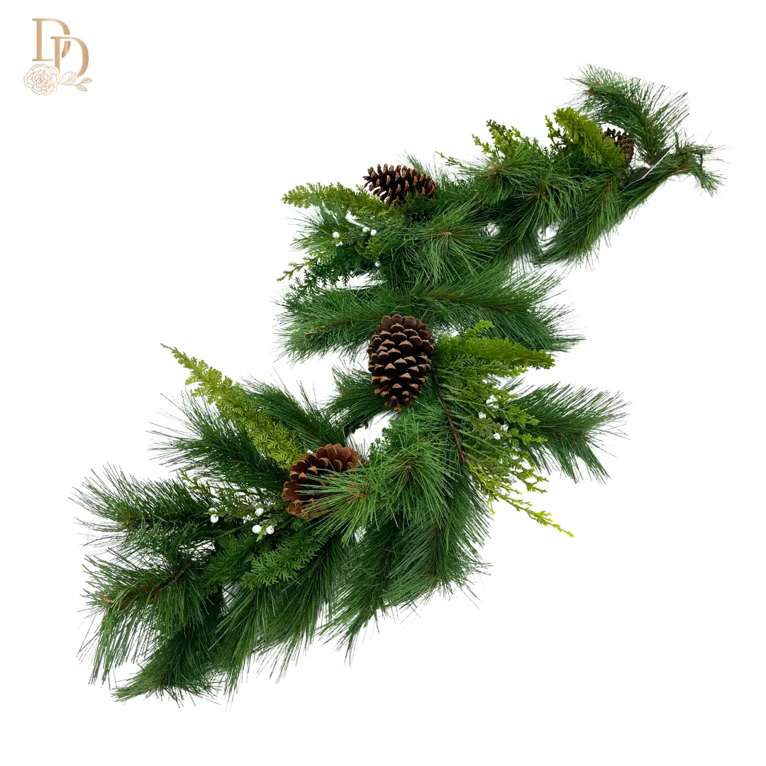 4' Juniper/Pine/Cone Mix Garland