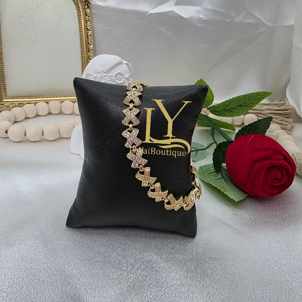 LaYaiBoutique #2265 bracelet, 14k gold plated, High Quality