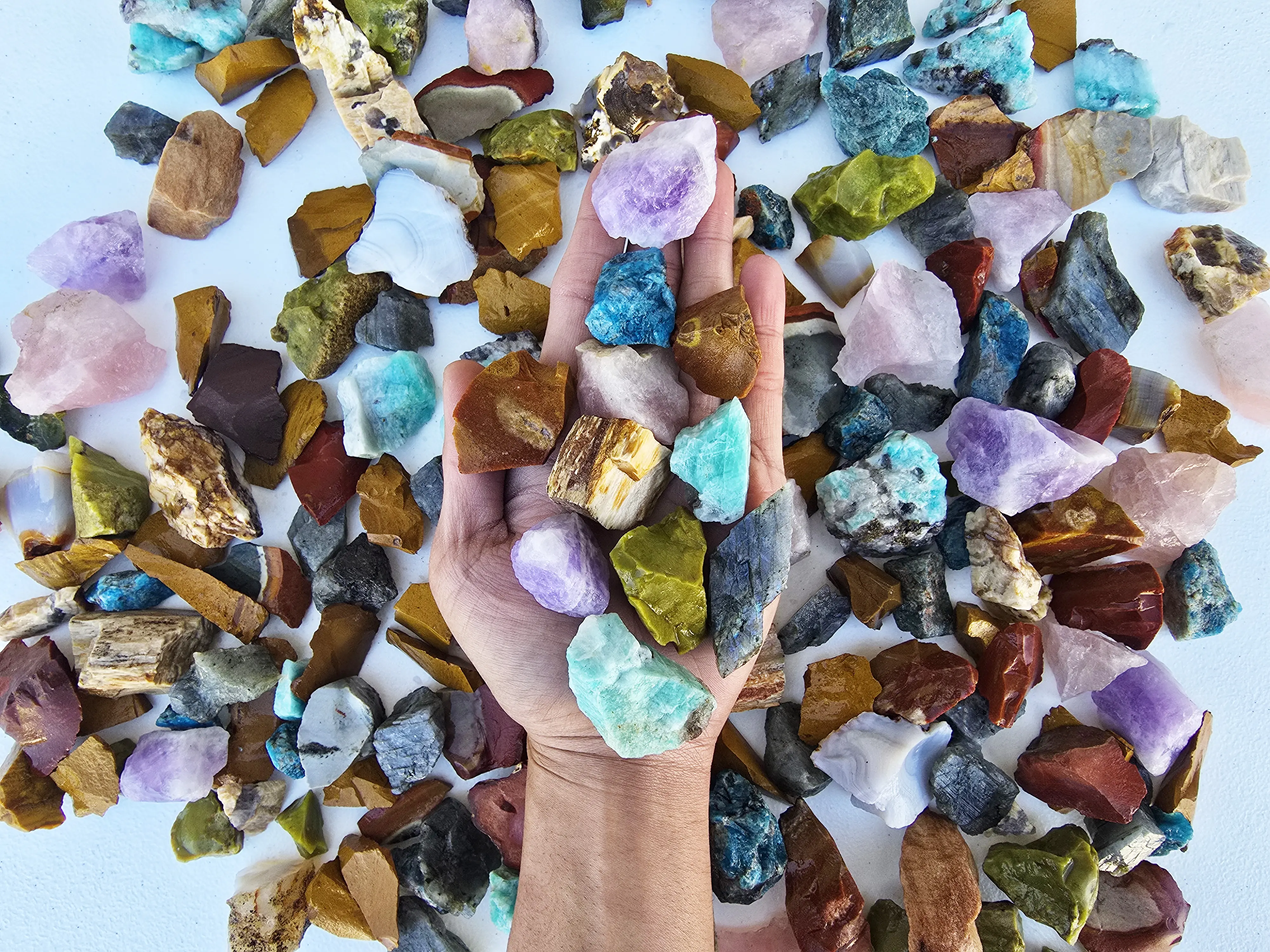 1 Pound Madagascar Raw Crystals Mix