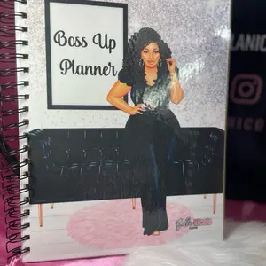 Business Planner - Organized Spiral-bound Notebook for Managing Business with Customizable Design