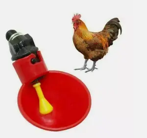 Fully Automatic Poultry Drinking Cups, Plastic Drinkers for Chickens, Hens, and Quails, Chicken Drinking Cups/Poultry Waterers