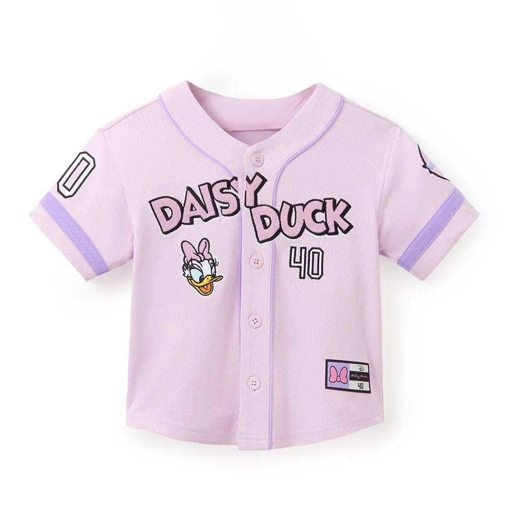 Disney Store Daisy Duck Baseball Jersey for Kids