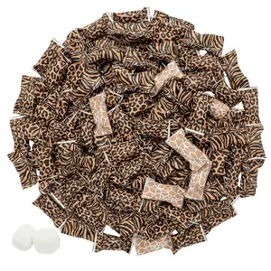 216ct Animal Print Buttermints Individually Wrapped – Bulk Soft Butter Mints for Jungle Party Favors, Safari Baby Showers & Candy Buffets