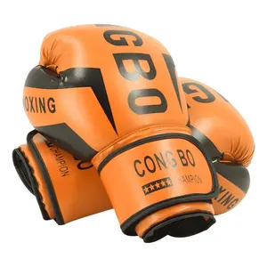 1 Pair Punching Training Workout Fight Exercise Mitts Kids Leather Boxing Gloves Kids Children Train Gym Glove Hand Protector
