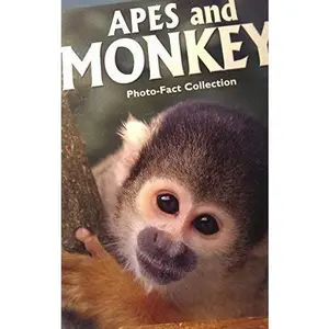 USED-Apes and Monkeys: Photo-Fact Collection by unknown author (Hardcover)