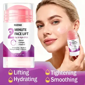 Rozino Retinol Collagen Vitamin E Face Lifting Stick, Quick Facial Lift Skincare Tool, Moisturizing Firming, Hydrate, Daily Use, Radiant, Brightening Firming, Boost Radiance Fast