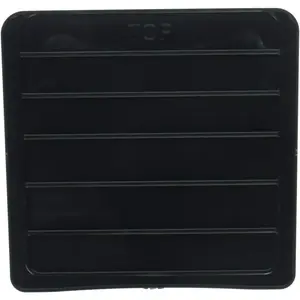 Plastic Width Dividers for Super-Size Heavy Duty Stackable Storage Bins Models 30287 and 30292, Custom Storage Inserts for Tools, Parts & Supplies, 6-Pack, Black