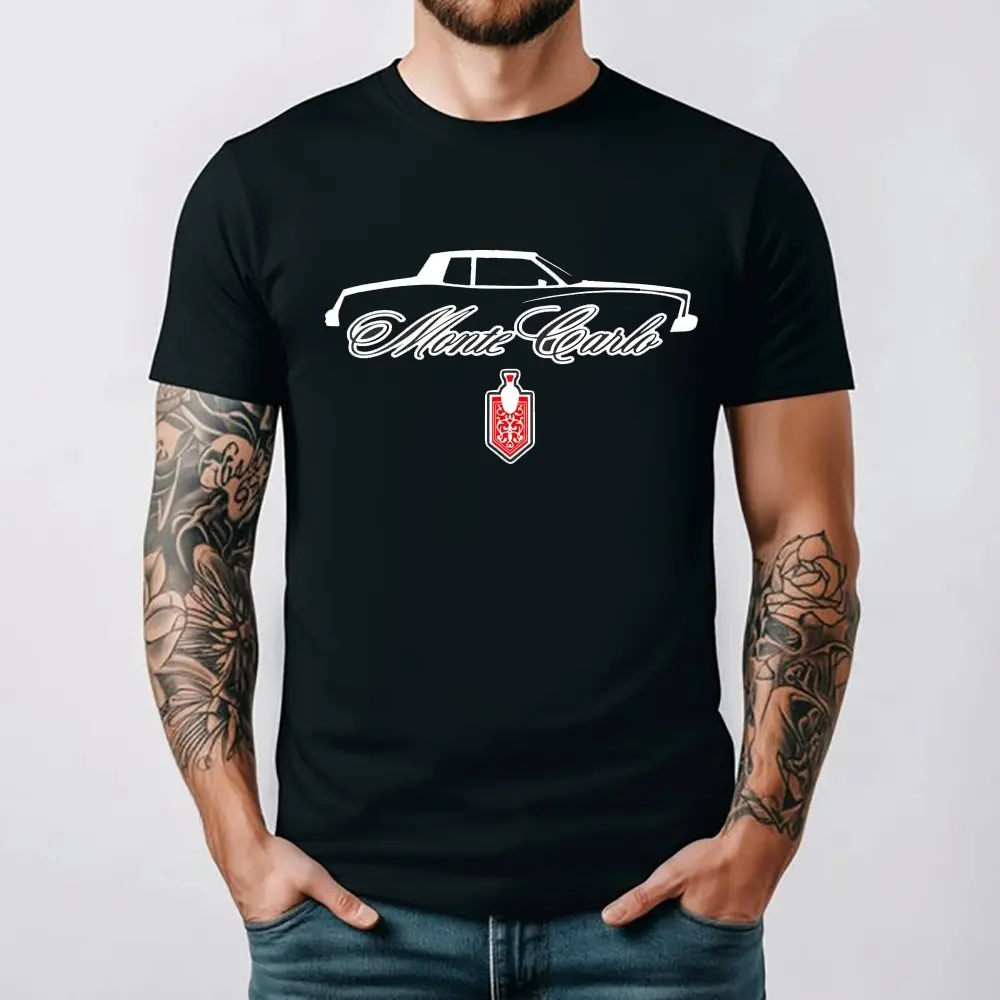 1978 1979 1980 Monte Carlo T-Shirt Car Silhouette ss 78 79 80