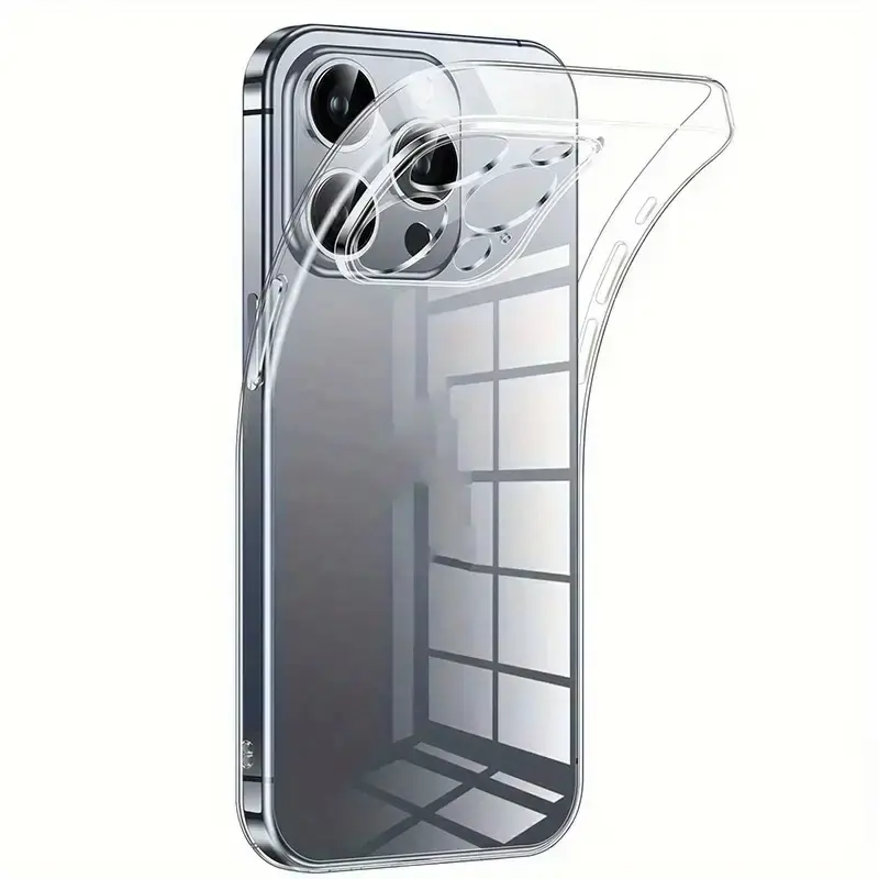 Ultra thin, soft, and transparent phone case for iPhone 16, 16 Plus, 16 Pro, and 16 Pro Max, suitable for iPhone 16, 15, 14, 13, 12, 11 Pro, XR,Xs Max Plus, and 7Plus/8Plus SE2