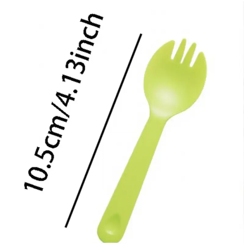 1 green fork