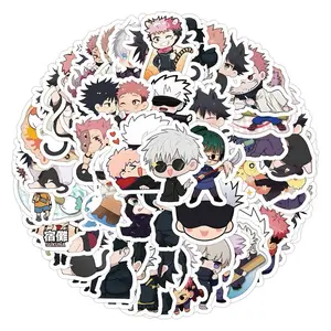 60 Pcs Jujutsu Kaisen Game Stickers Pack for Laptop & Phone DIY Decorative Protective Casing Shockproof Screen Protector Cases Cover Smartphone，A111