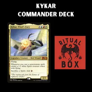 Kykar, Wind's Fury Commander Deck - Curated by Ritual Box