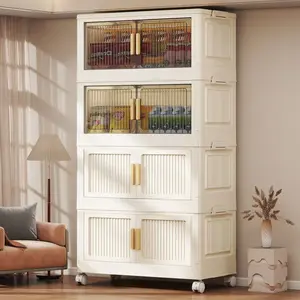 Child Storage Cabinet, Multi-Layer Toy Organizer, Baby Wardrobe, Home Bedroom Furniture, Universal Setting, Drawers, No Ca Prop 65 Warning