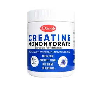 Exione Blueberry Creatine Powder - 100% Pure Blueberry Extract & Creatine for Max Muscle Support & Enhanced Performance