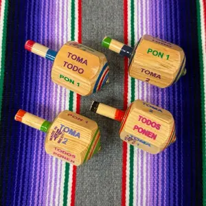 Pirinola de madera