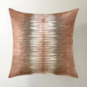 Z Gallerie Zaid Embroidered 22" Throw Pillow - Mocha Mousse, Throw Cushion, Home Decor Accent for Bedding & Soft Furnishings
