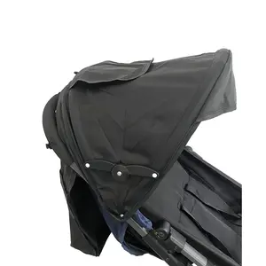 Baby Sun Shade Umbrella Retractable Shade for Pram Pushchair Buggy Parasol Sun with Mesh Window