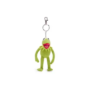 Disney Store Kermit the Frog Plush Keychain Bag Charm – The Muppets – 7''