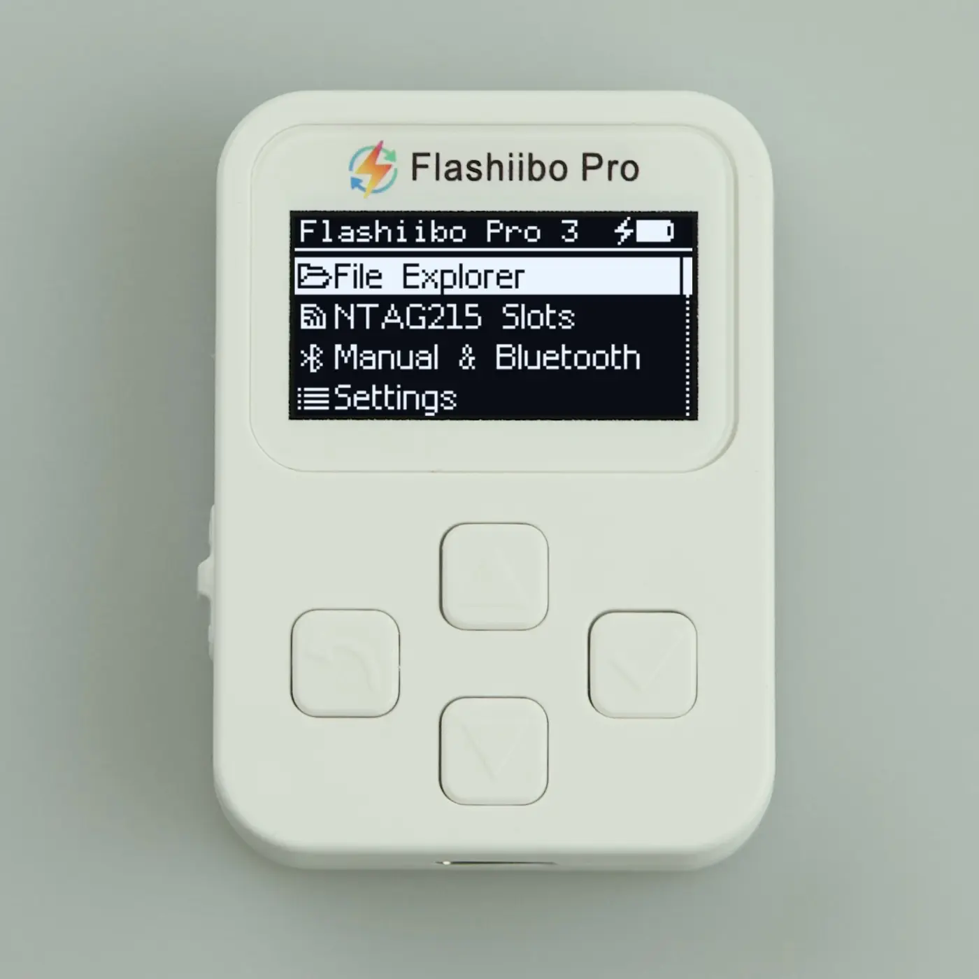 Flashiibo Pro Gen3 NFC Figure Emulator, 16MB Storage / 5000+ Files, USB Type-C Recharging, 1.4" OLED Screen, Compatible with 50+ Games on Switch, Switch Lite & Switch 2 etc., Bypass Daily Scan Limit