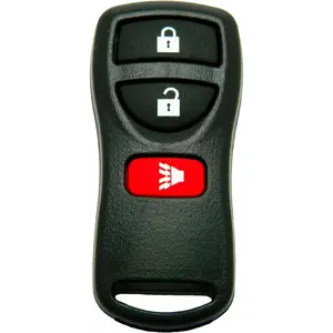 3 Button Keyless Remote Replacement for Nissan Armada, Frontier, Murano, NV1500/2500/3500, Pathfinder, Titan, Versa, Xterra, Quest, Juke S, Rogue, Rogue Select (USA) Infiniti FX35/45, QX4 2002-2017