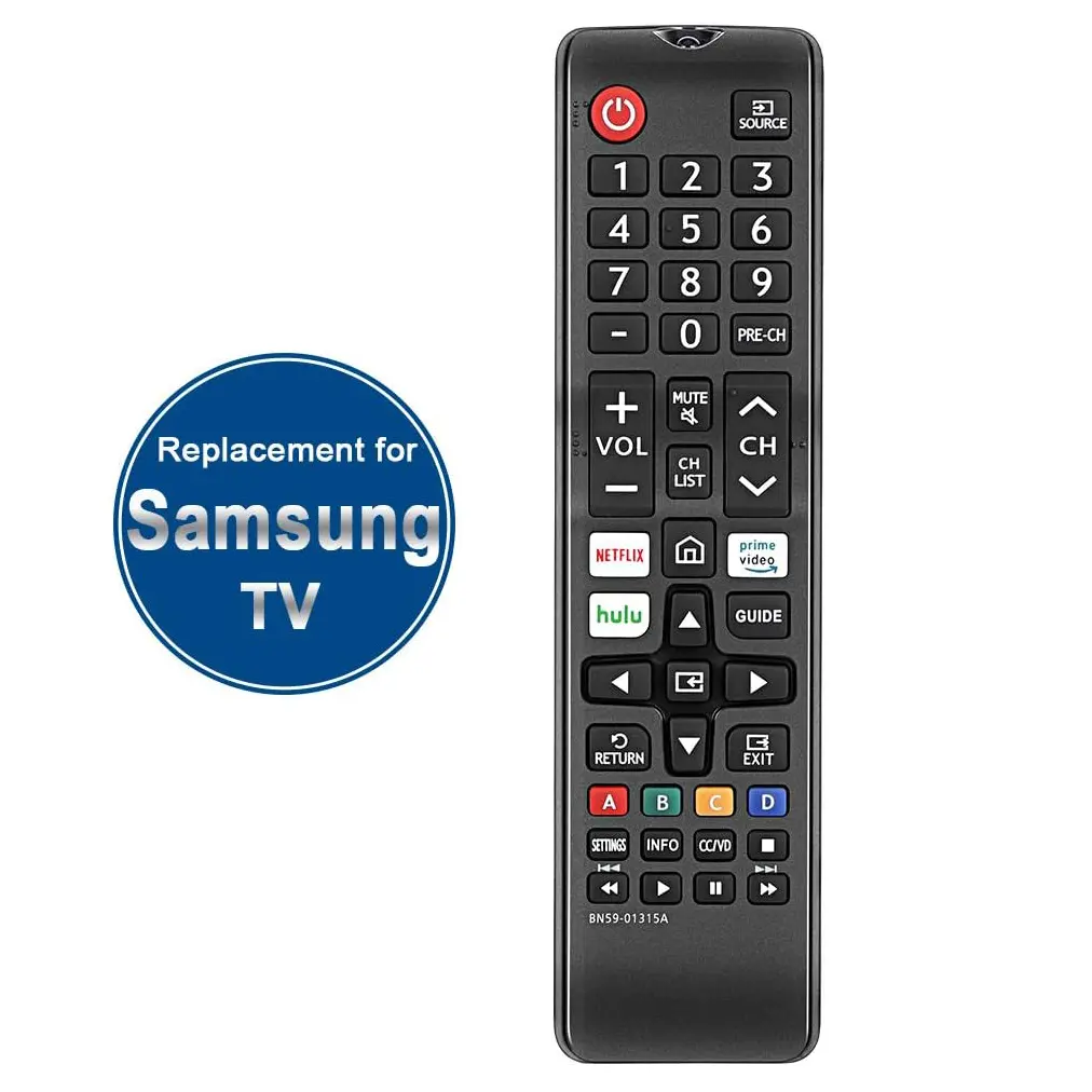 Universal Remote Control for Samsung TV Replacement for LCD LED HDTV 3D Smart Samsung TVs Remote for Samsung BN59-01315J BN59-01301A BN59-01315A Remote
