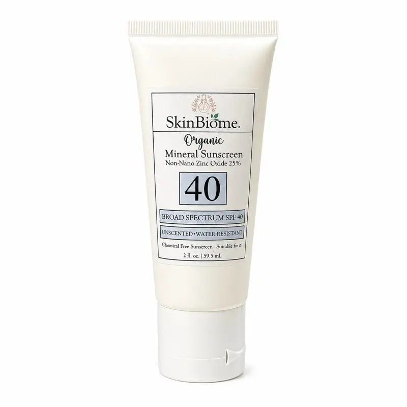 Natural Organic Mineral Sunscreen / Safe Sunscreen / Non-Nano Zinc Oxide Sunscreen / Sun Protection /