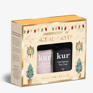 Conceal + Go Pink Nail Polish, Holiday Edition, Manicure Cosmetic for Nails Care