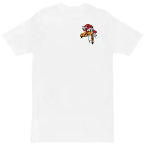 Fly Pelican Unisex T-Shirt White with Unique Graphic Design for Men and Women