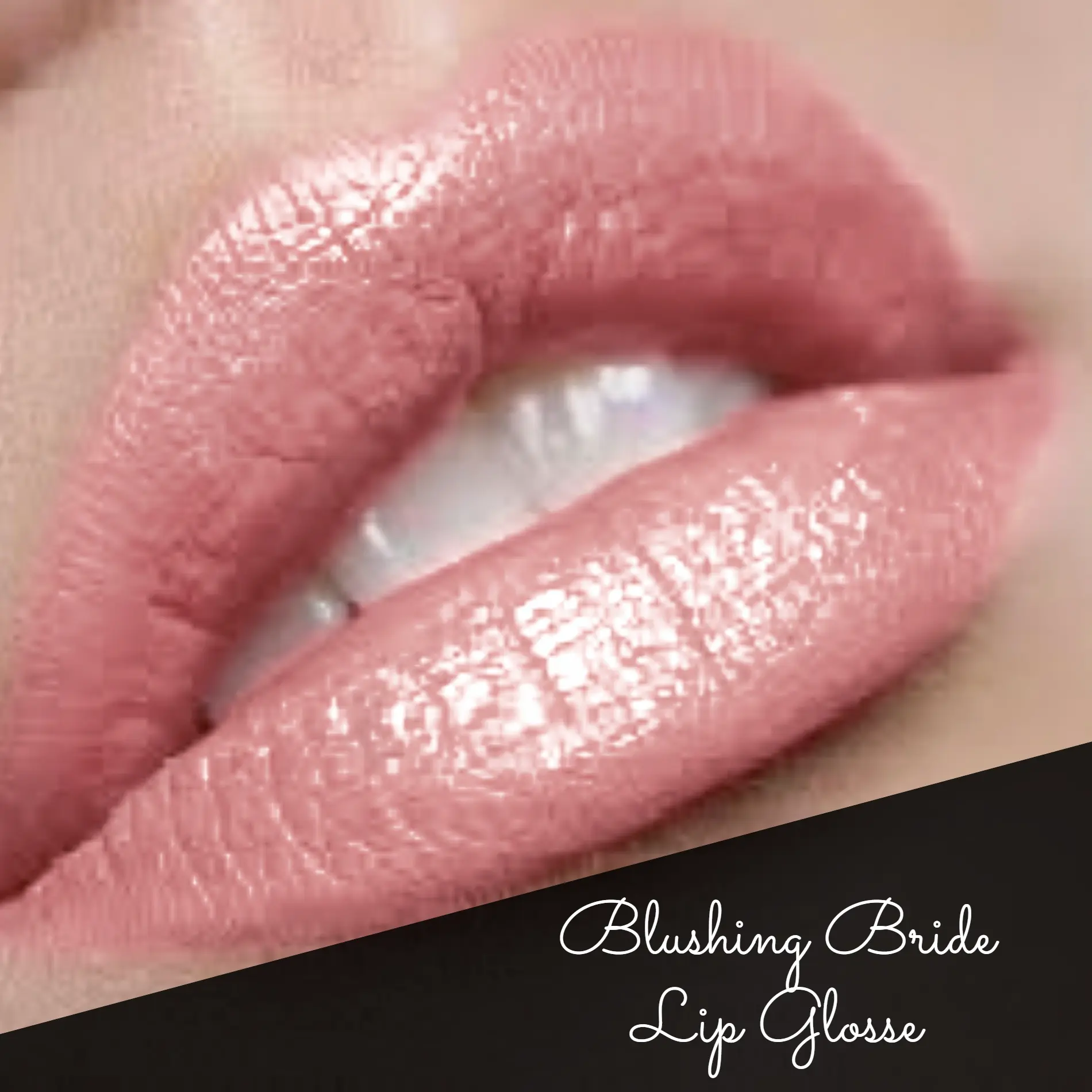 By The Clique Premium Pink Lip Plumping Gloss | Blushing Bride |  Vegan, Gluten Free, Cruelty Free