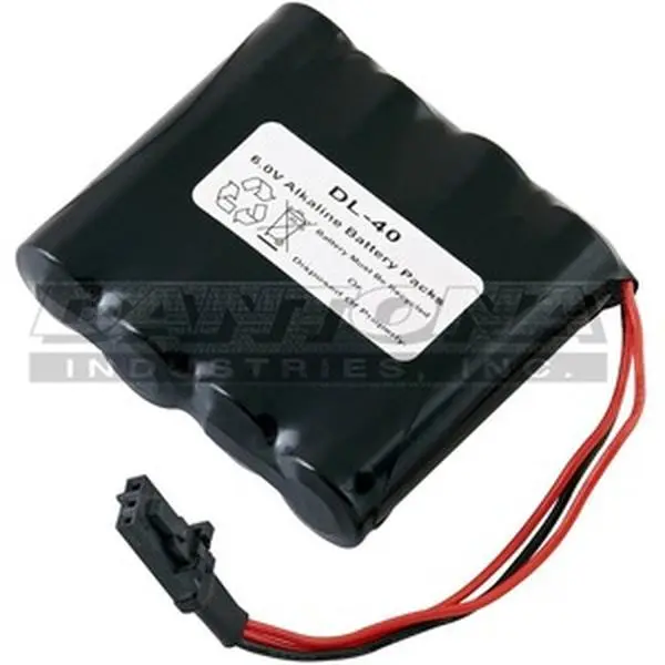 Dantona Replacement 6 Volt 2200mAh Alkaline Battery DL-40