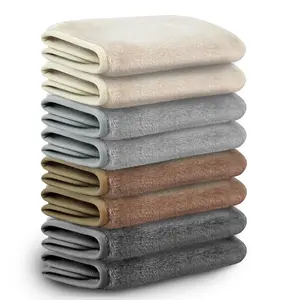 Makeup Remover Cloths, 8 Pack Reusable Face Wash Cloths, Soft Microfiber Face Cloth for Women