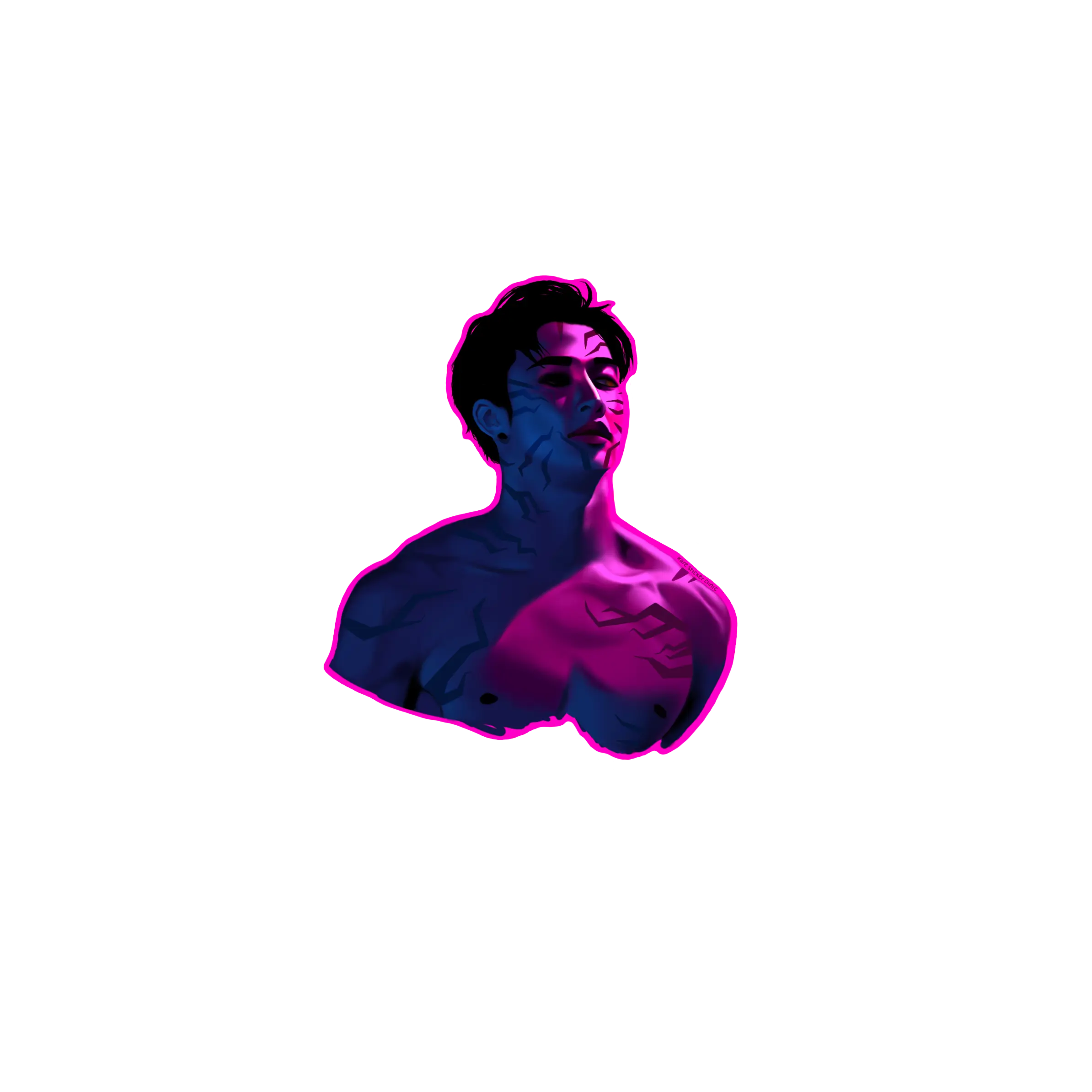 Bang Chan Stay Sticker | Matte Finish Kpop Laptop Decal