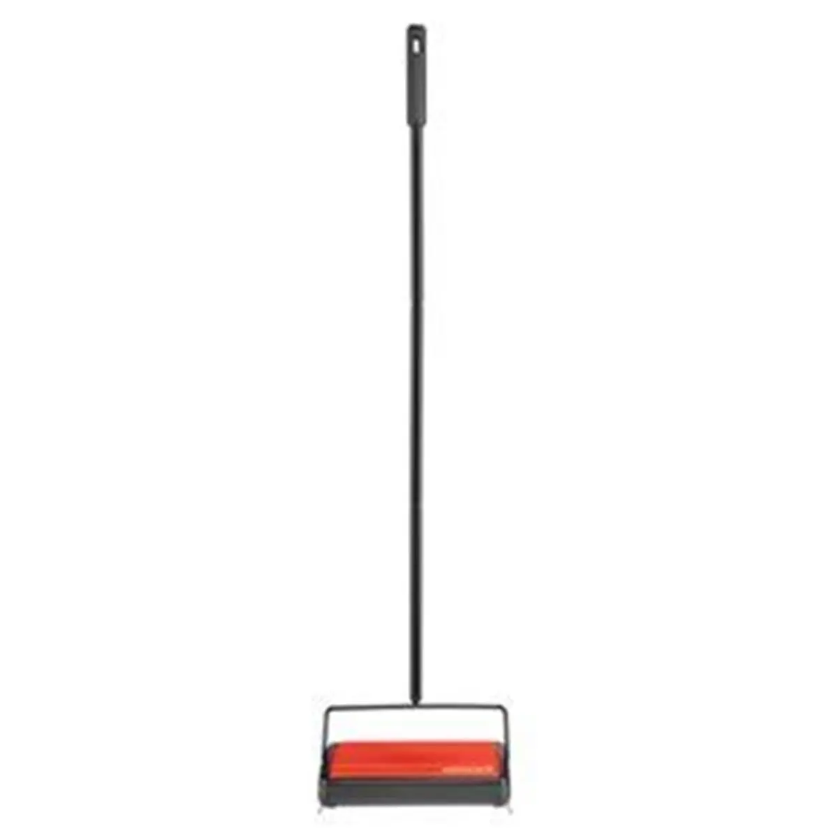 Refresh High Quality All-Steel Cordless Manual Sweeper (Model 500585) - 15 lbs Floor Cleaning Tool, Adjustable Metal Handle, Dual Corner Brushes, Dual Empty Dirt Bins, Easy-to-Remove Brush Roll for Home Use