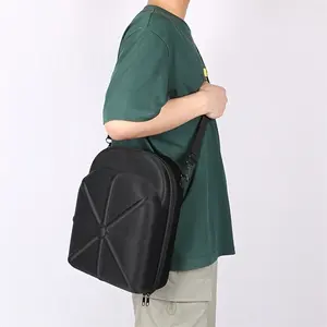 2026 New Hard Shell Hat Storage Bag, Durable Travel Carrying Case, Safety Buckle, Sturdy Handle, Outdoor & Home Use, Protective Hat Case