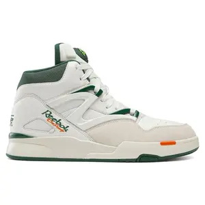 Reebok Pump Omni Zone II Chalk Dark Green (men) by StockX