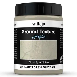 Acrylicos Vallejo  200 ml Diorama Effects Ground Grey Sandy Paste Paint