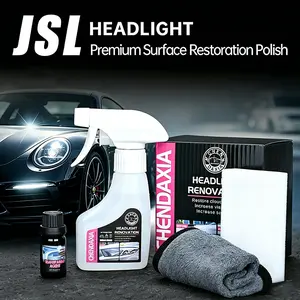 Car Headlight Repair Liquid - Protective Coating, Scratch Oxidation Remover, Spray Coating Polishes for Yellowing Lamp Shell Cleaning and Polishing | Father's Day Gift