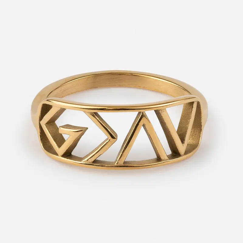 Highs and Lows Statement Ring