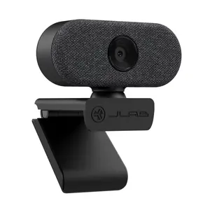 JLab GO Cam HD USB Web Camera 1080p/30 fps 2.1 Megapixels Clear Video for Video Conferencing Online Meetings and Streaming Universal Adjustable Clip Compatible with PC Mac and Chromebook