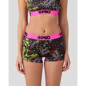 PSD Womens Looney Tunes Lola Muerte Boy Short Underwear - Comfortable, Breathable, Ultra-light Fabric